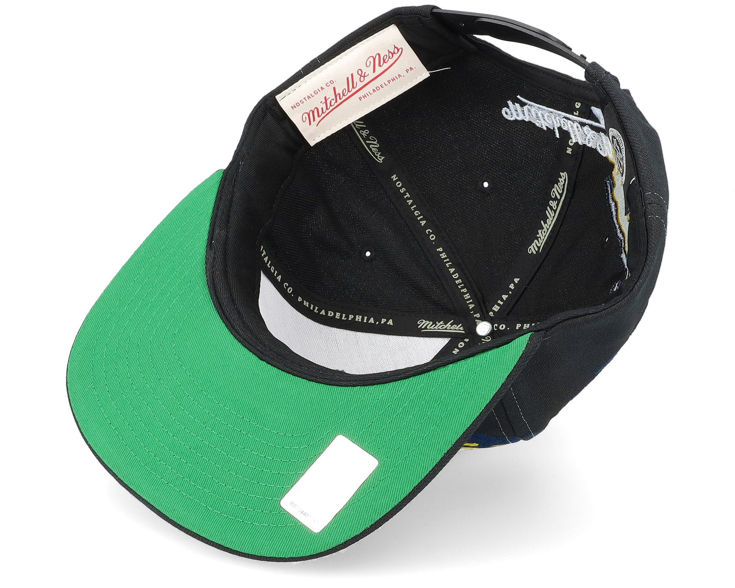 Mitchell & Ness Men's NHL Vintage Paintbrush Snapback Blues Snapback Caps