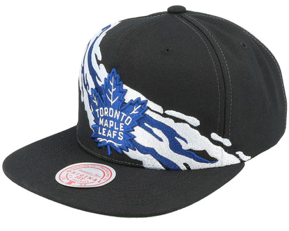 Mitchell & Ness Men's NHL Vintage Paintbrush Snapback Maple Leafs Snapback Caps