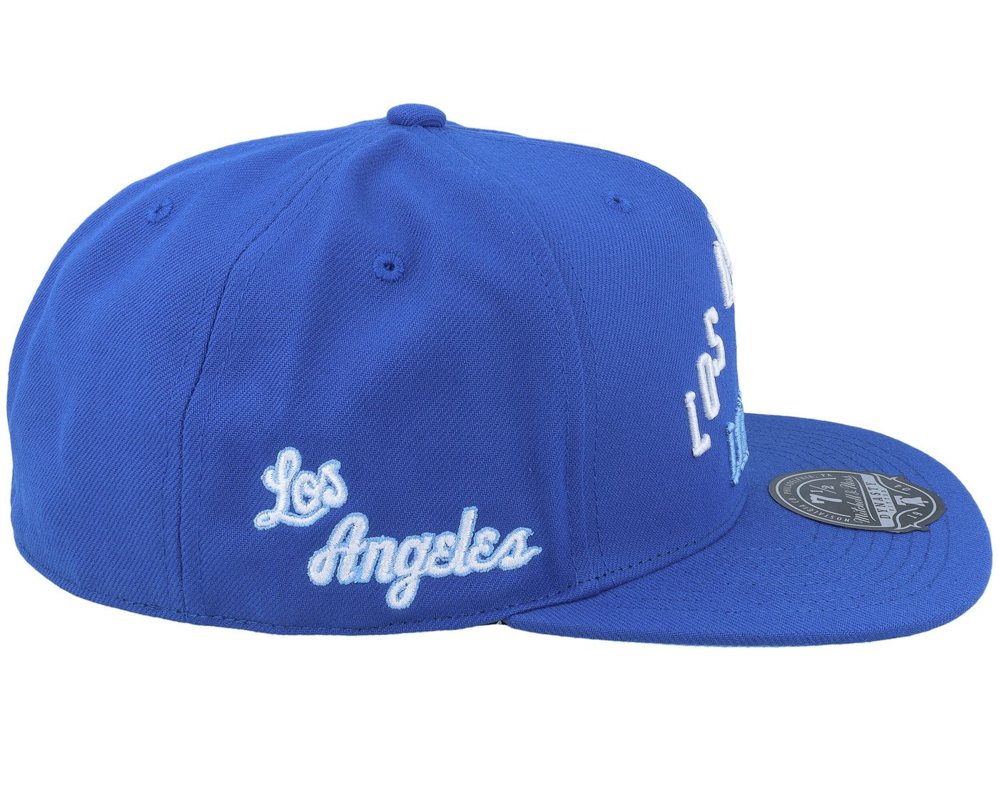 Men's Mitchell & Ness NBA Logo History Fitted Hwc Lakers