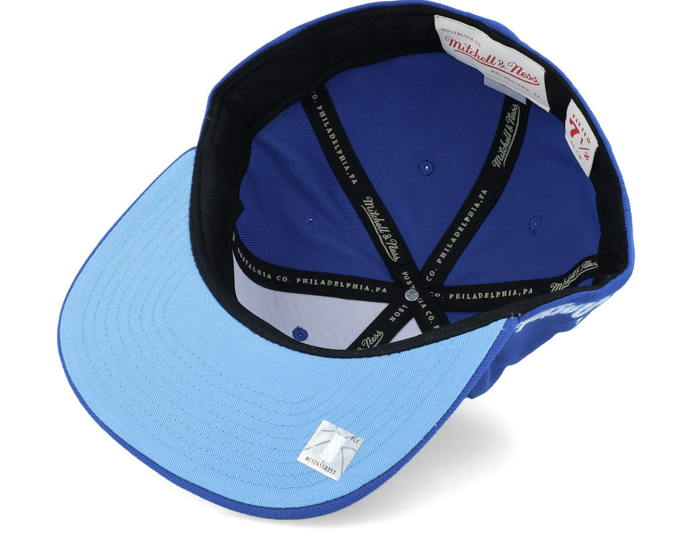 Men's Mitchell & Ness NBA Logo History Fitted Hwc Lakers