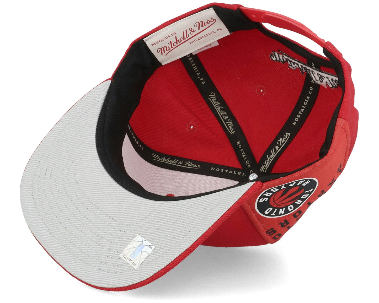 Mitchell & Ness Men's NBA Tapestry Snapback Raptors Snapback Caps