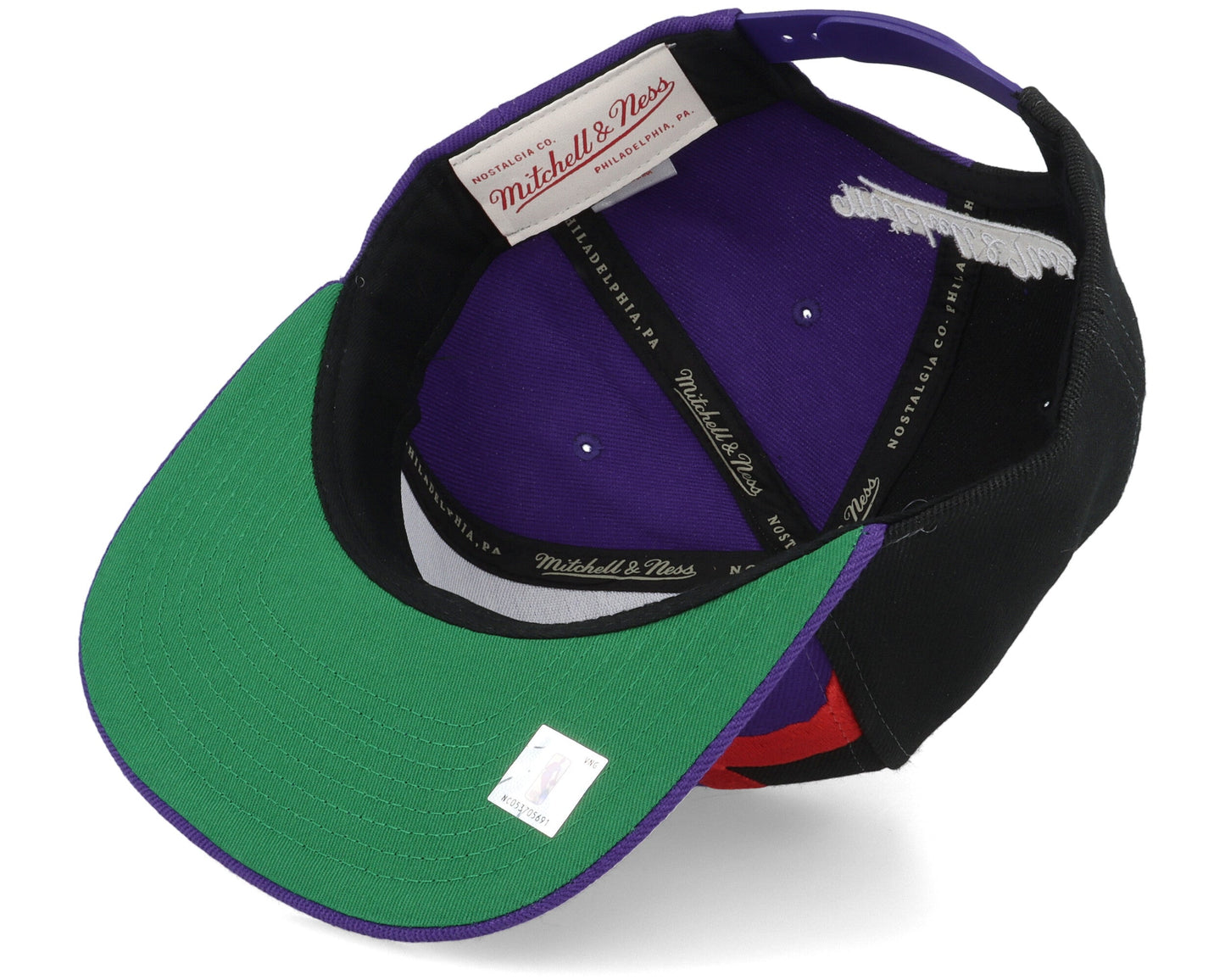 Mitchell & Ness Men's NBA Retroline Snapback Hwc Raptors Snapback Caps