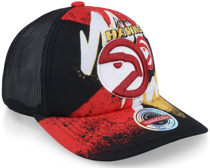 Mitchell & Ness Men's NBA Atlanta Hawks Hyper Trucker Snapback