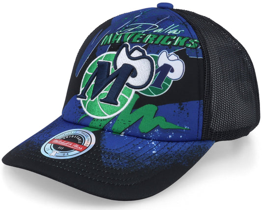 Mitchell & Ness Men's NBA Dallas Mavericks Hyper Trucker Snapback