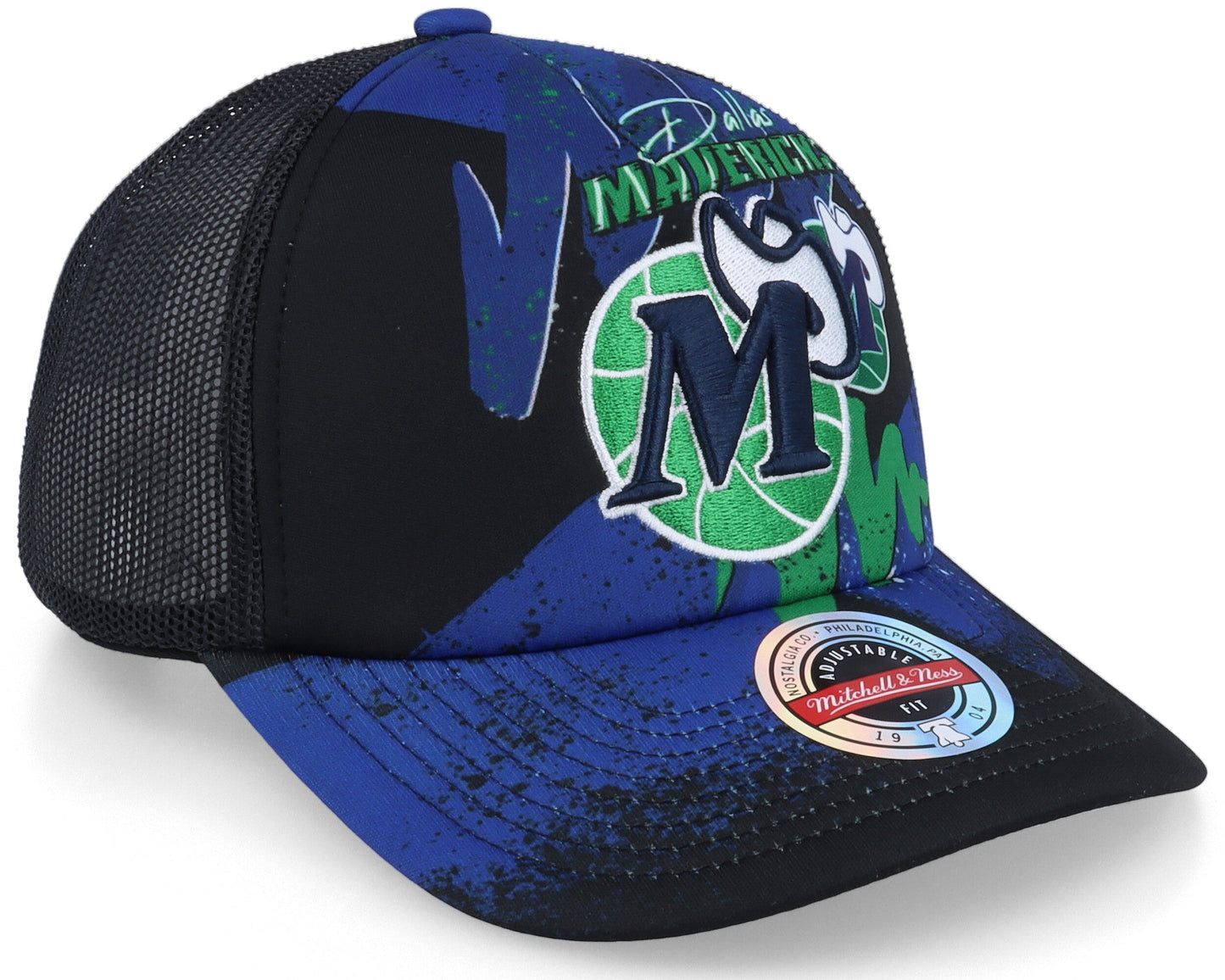 Mitchell & Ness Men's NBA Dallas Mavericks Hyper Trucker Snapback