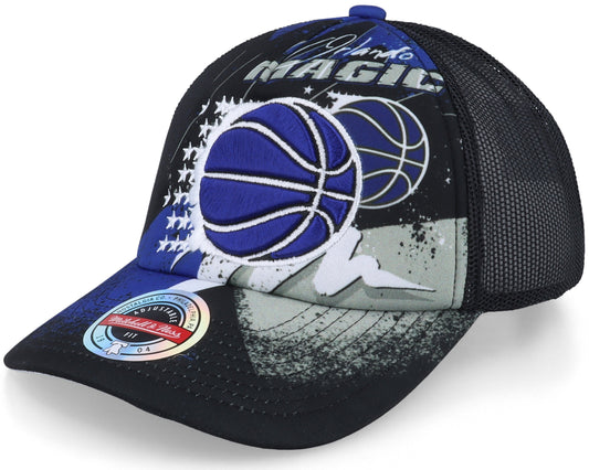 Mitchell & Ness Men's NBA Orlando Magic Hyper Trucker Snapback