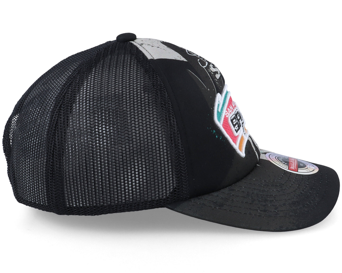 Mitchell & Ness Men's NBA San Antonio Spurs Hyper Trucker Snapback