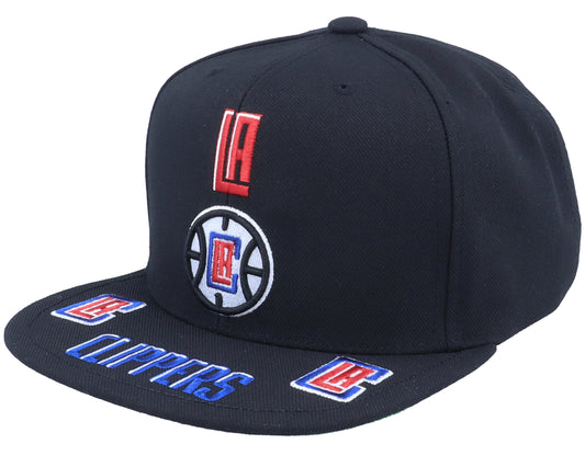 Mitchell & Ness Men's NBA Front Loaded Snapback Clippers Snapback Caps
