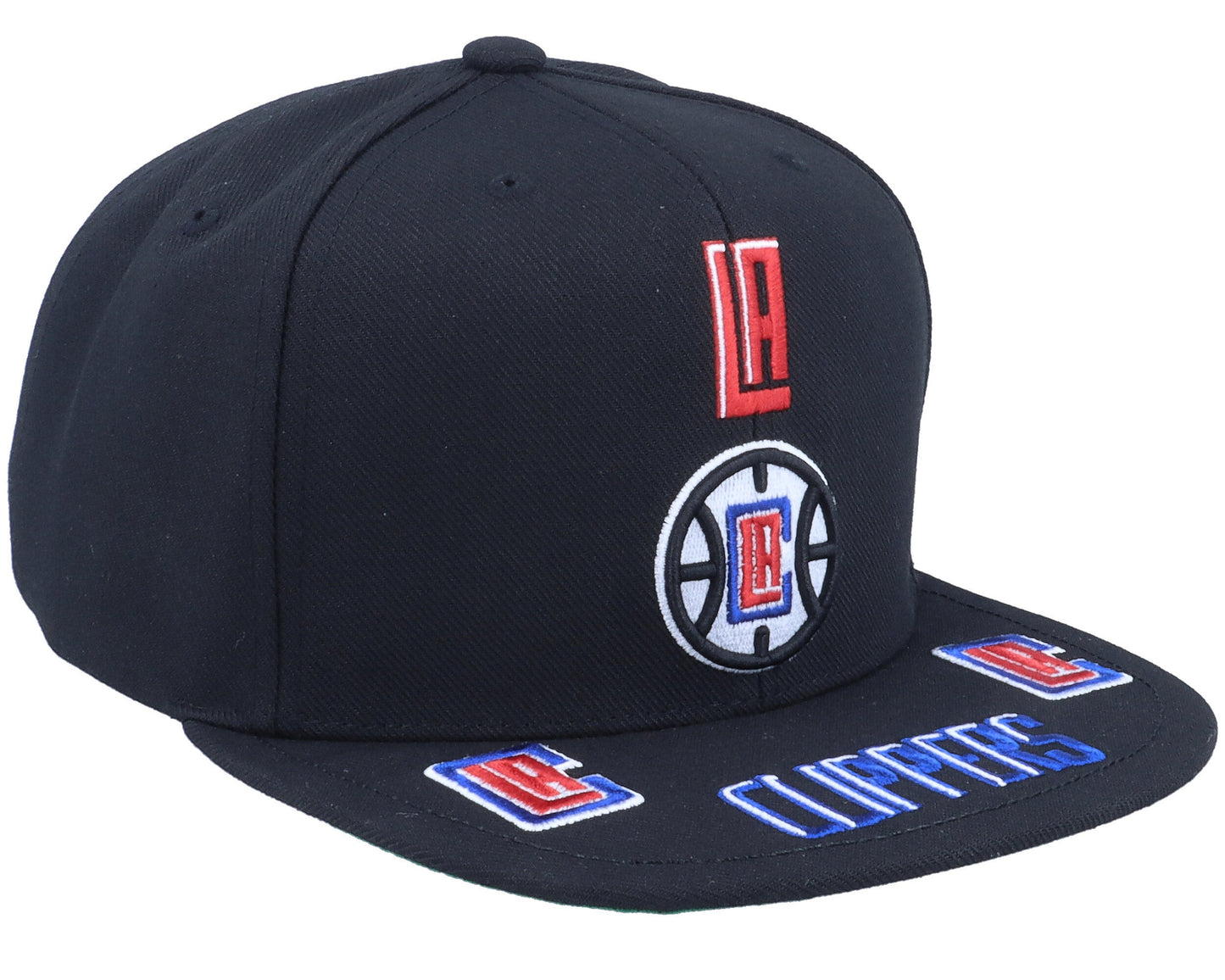 Men's Mitchell & Ness NBA Front Loaded Snapback Clippers