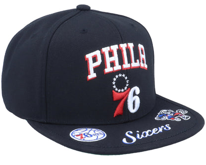 Mitchell & Ness Men's NBA Front Loaded Snapback 76Ers