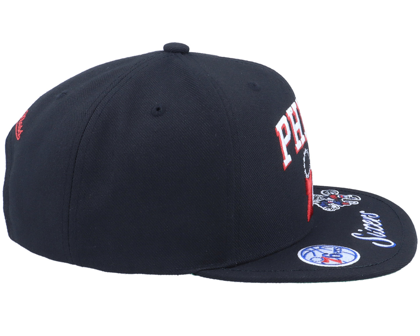 Mitchell & Ness Men's NBA Front Loaded Snapback 76Ers