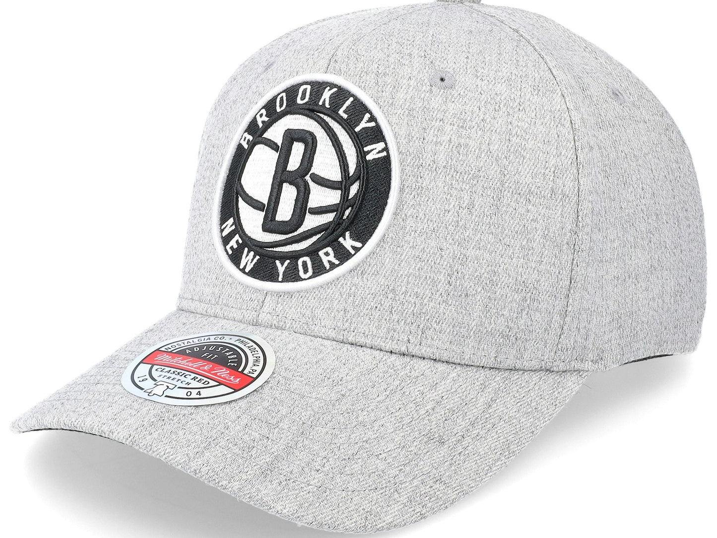 Mitchell & Ness Men's NBA Team Heather 2.0 Stretch Snapback Nets Snapback Caps