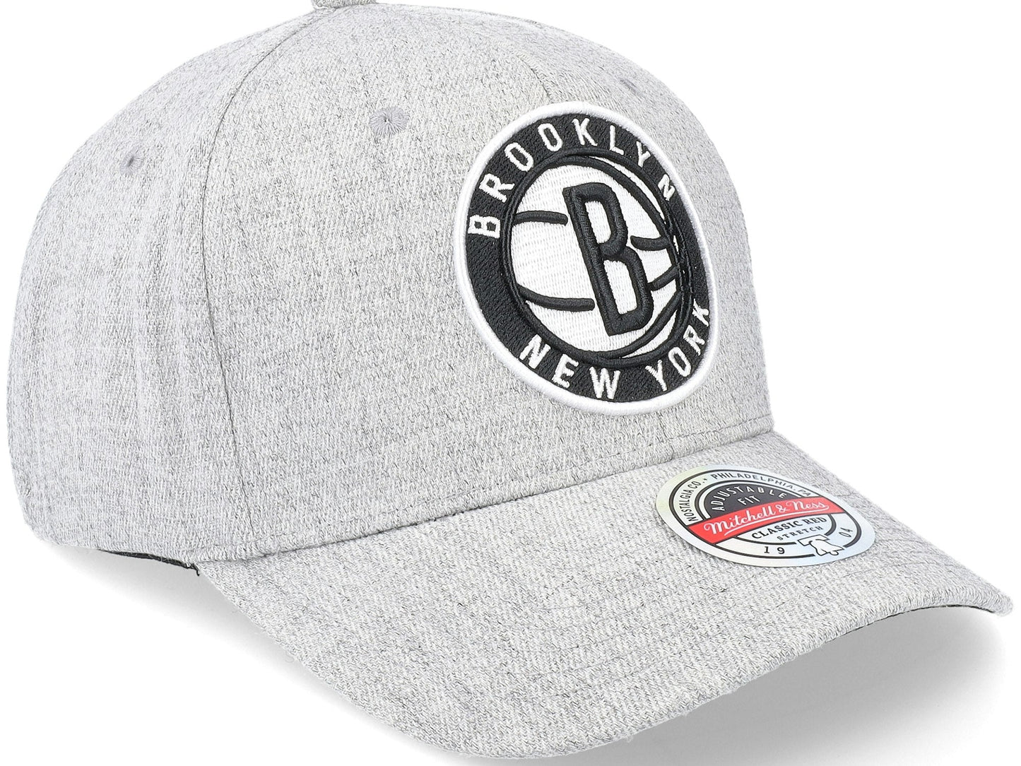 Mitchell & Ness Men's NBA Team Heather 2.0 Stretch Snapback Nets Snapback Caps