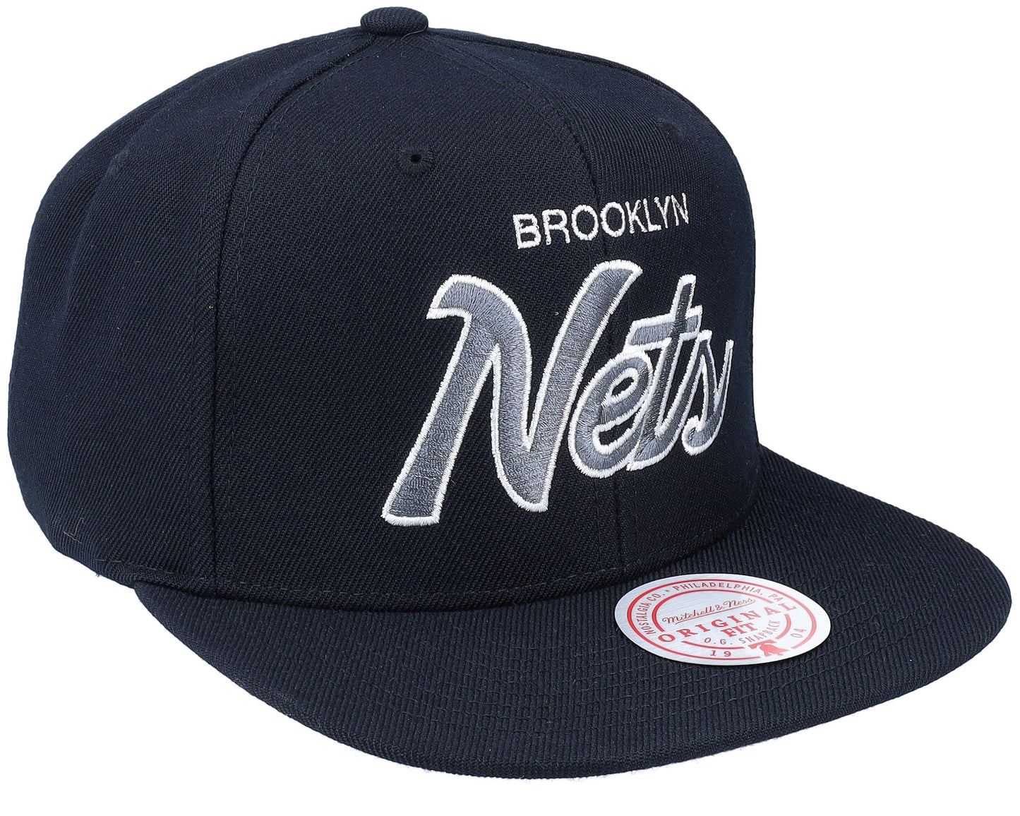 Men's Mitchell & Ness NBA Team Script 2.0 Snapback Nets