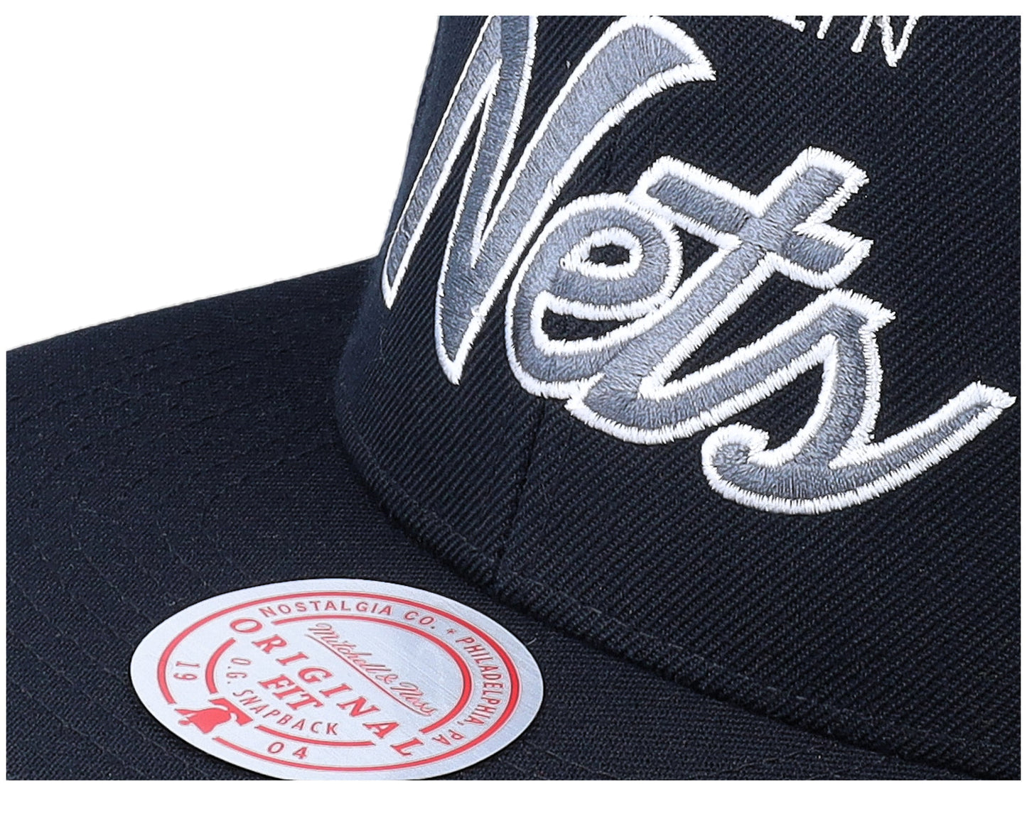Men's Mitchell & Ness NBA Team Script 2.0 Snapback Nets
