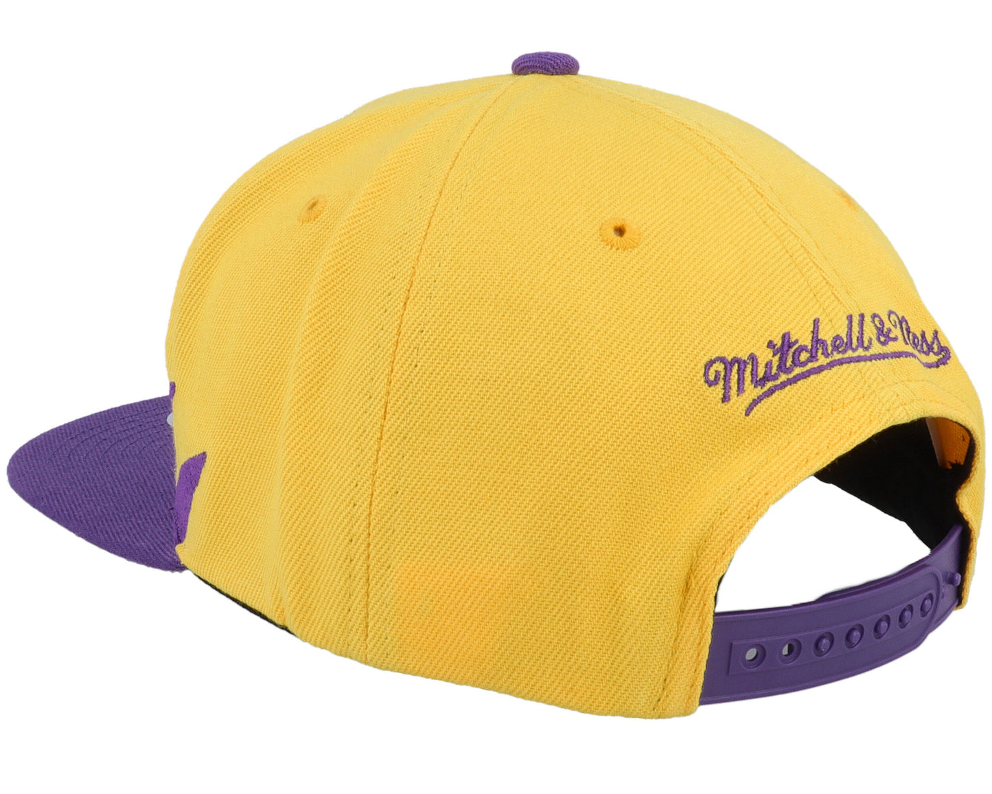 Mitchell & Ness Men's Ncaa Sharktooth Snapback Lsu Snapback Caps