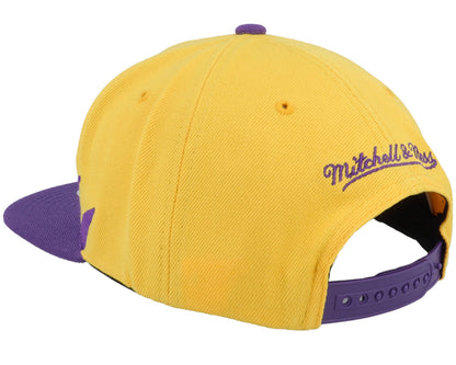 Mitchell & Ness Men's Ncaa Sharktooth Snapback Lsu Snapback Caps