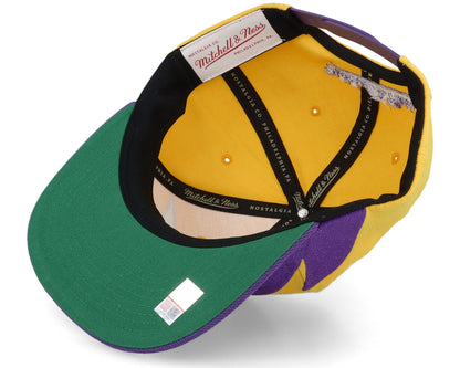 Mitchell & Ness Men's Ncaa Sharktooth Snapback Lsu Snapback Caps