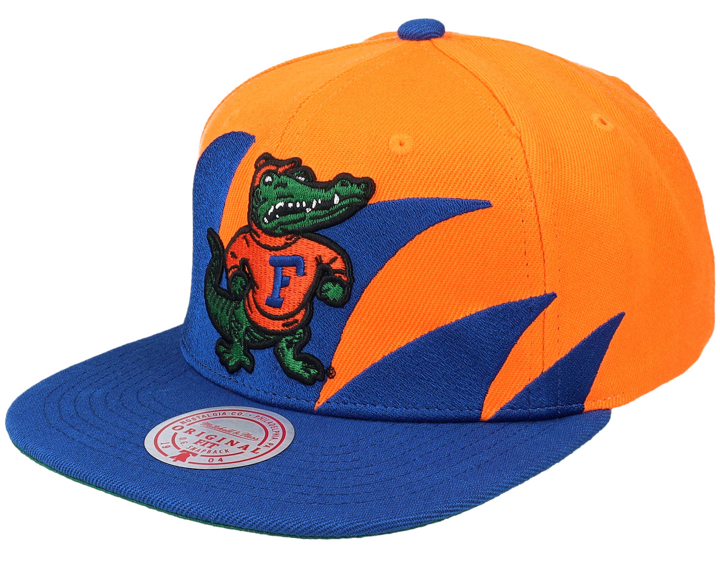 Mitchell & Ness Men's Ncaa Sharktooth Snapback U Of Florida Snapback Caps