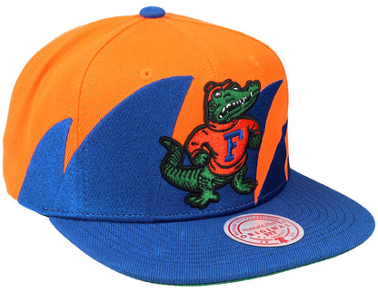 Mitchell & Ness Men's Ncaa Sharktooth Snapback U Of Florida Snapback Caps
