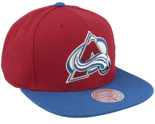 Mitchell & Ness Men's NHL Team 2 Tone 2.0 Snapback Avalanche Snapback Caps