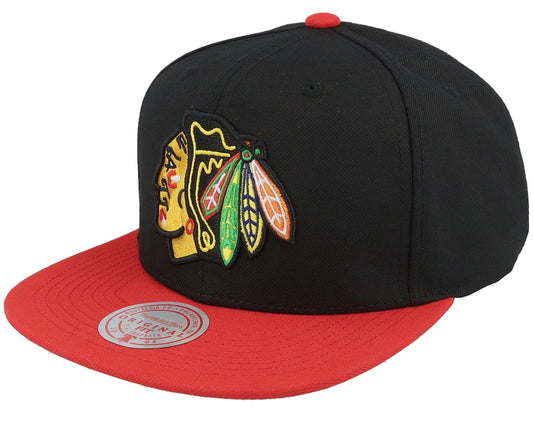 Men's Mitchell & Ness Nhl Team 2 Tone 2 Snapback Blackhawks