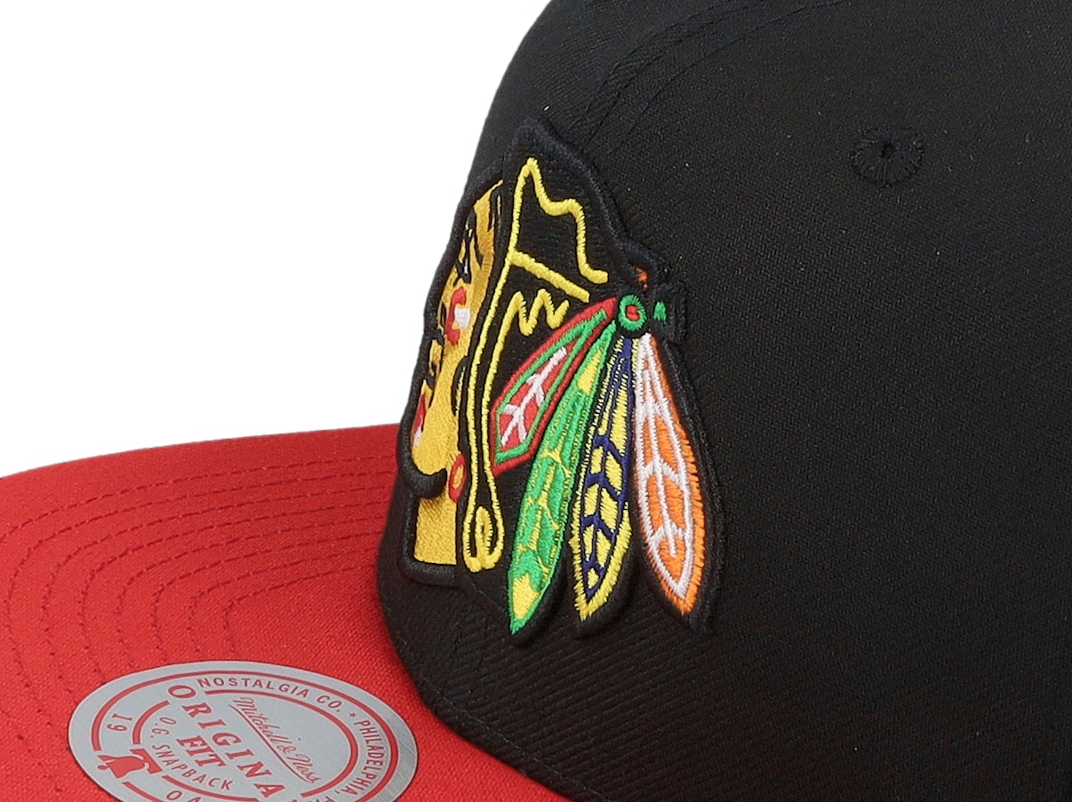 Men's Mitchell & Ness Nhl Team 2 Tone 2 Snapback Blackhawks
