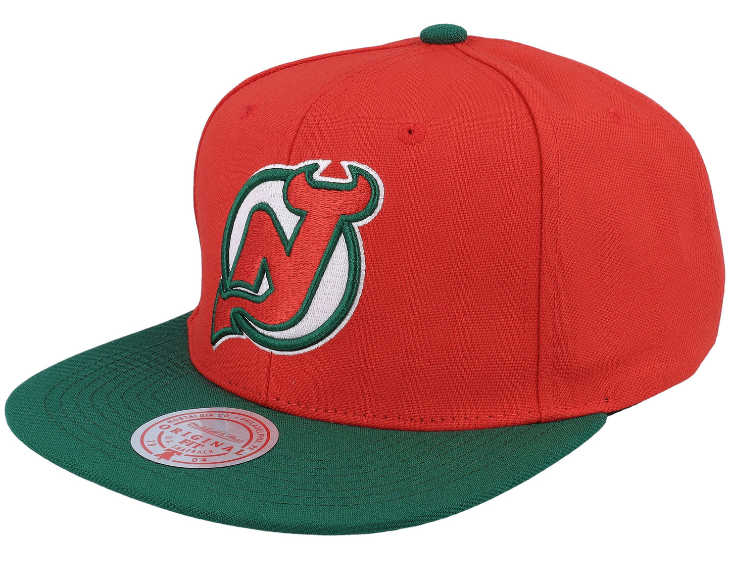 Mitchell & Ness Men's NHL Team 2 Tone 2.0 Snapback Devils Snapback Caps