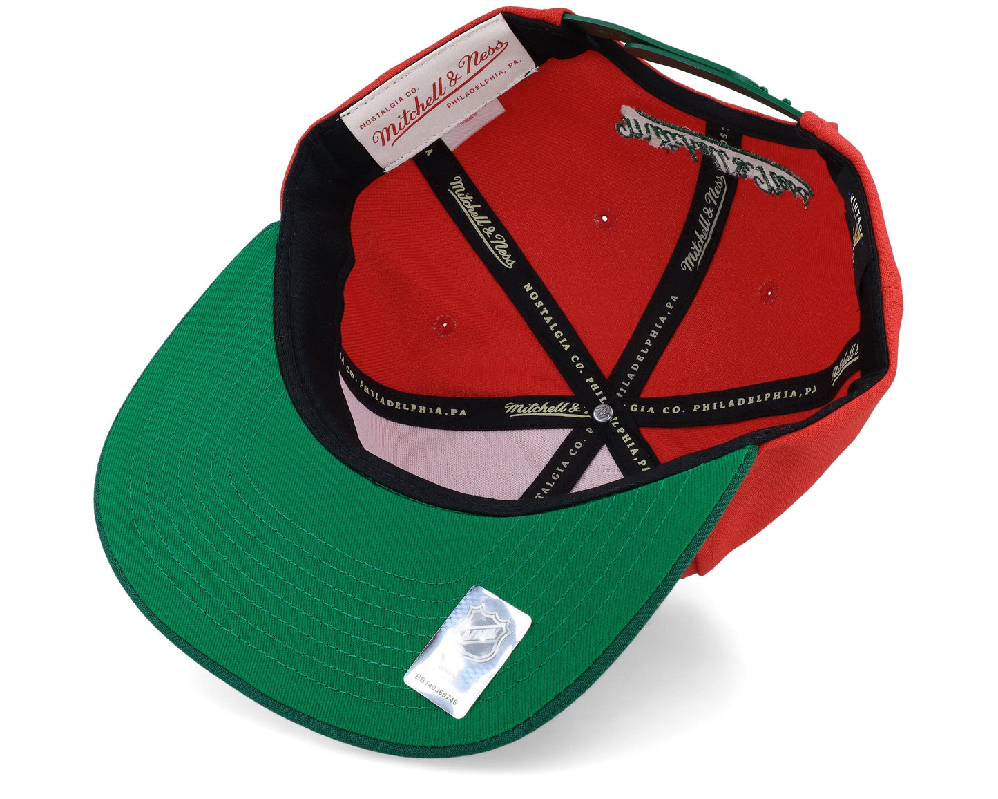 Mitchell & Ness Men's NHL Team 2 Tone 2.0 Snapback Devils Snapback Caps