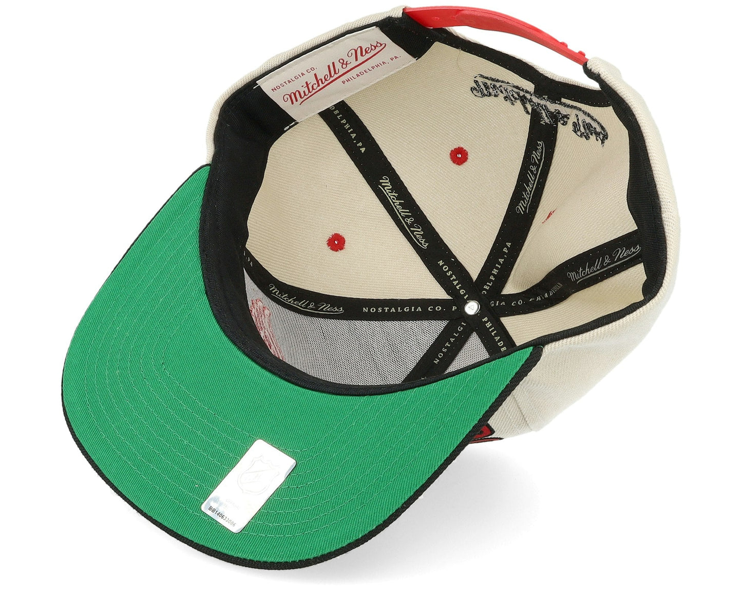 Men's Mitchell & Ness Nhl Pop Panel Snapback Red Wings - Off White