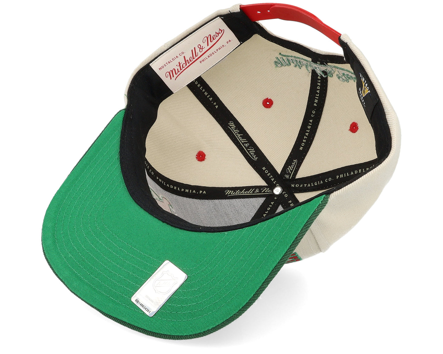 Men's Mitchell & Ness Nhl Pop Panel Snapback Devils
