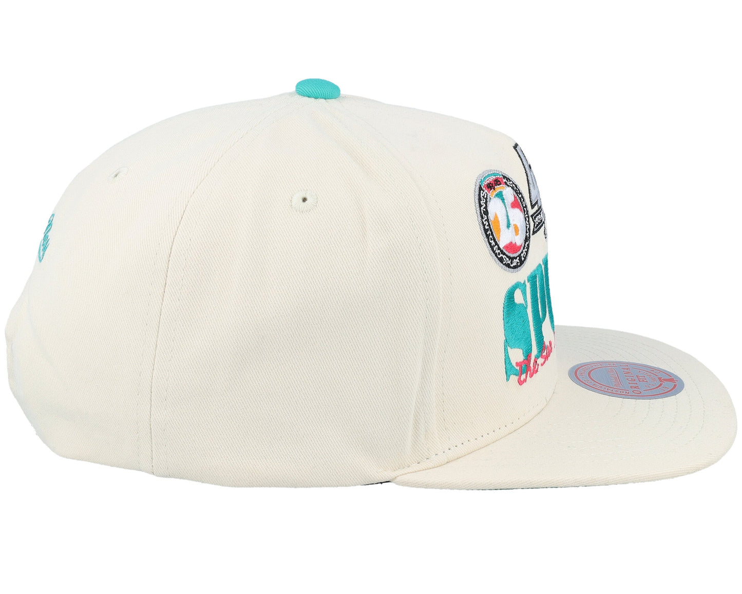 Men's Mitchell & Ness NBA Reframe Retro Snapback Hwc Spurs