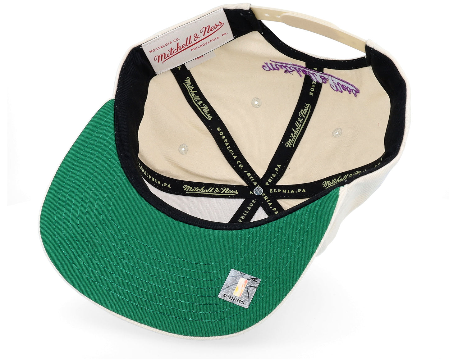 Men's Mitchell & Ness NBA Reframe Retro Snapback Hwc Raptors