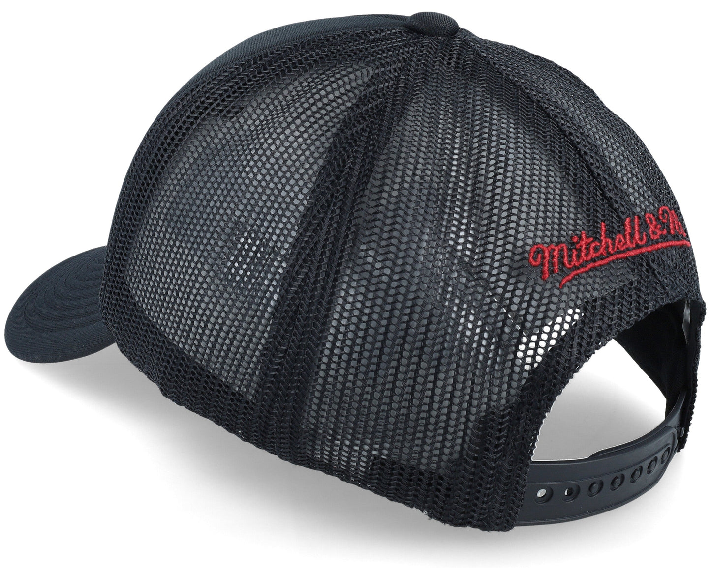 Men's Mitchell & Ness NBA Billboard Trucker Snapback Hwc Heat