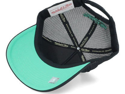 Mitchell & Ness Men's NBA Billboard Trucker Snapback Hwc Spurs Snapback Caps