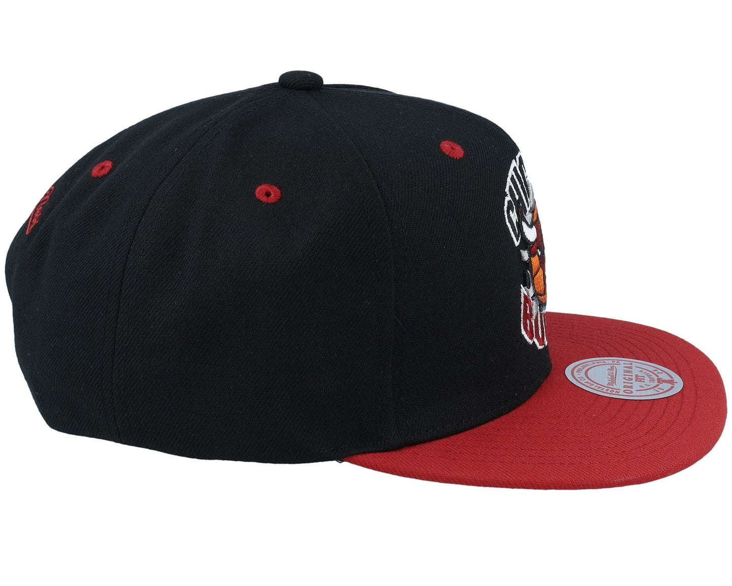 Men's Mitchell & Ness NBA Breakthrough Snapback Bulls - Black