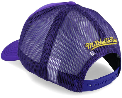 Mitchell & Ness Men's NBA Billboard Trucker Snapback Lakers Snapback Caps