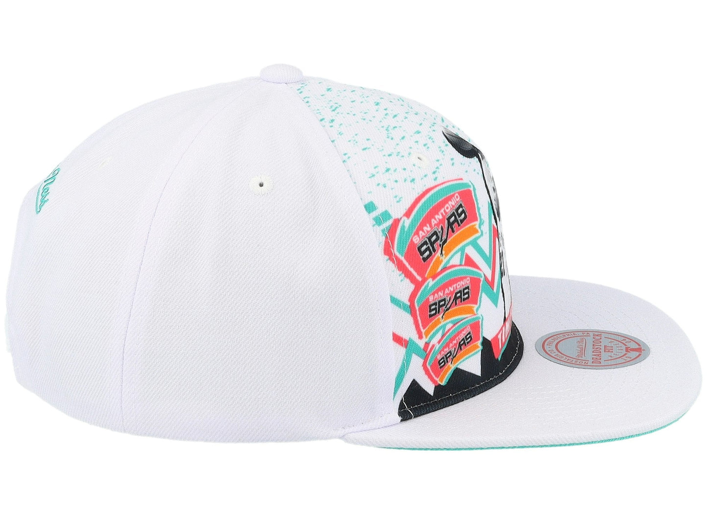 Mitchell & Ness Men's NBA 90'S Playa Deadstock Hwc Spurs Tim Duncan Ball Caps
