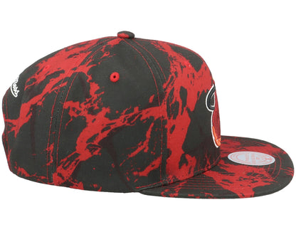Mitchell & Ness Men's NBA Down For All Snapback Hwc Heat Snapback Caps