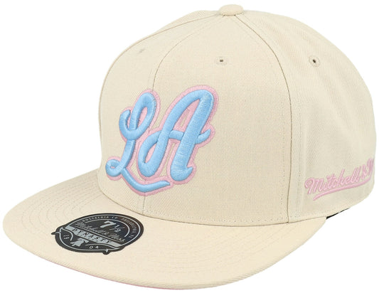 Mitchell & Ness Men's NBA Cake Pop Fitted Hwc Lakers Fitted Caps