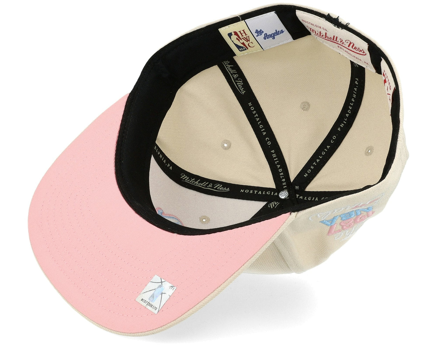 Men's Mitchell & Ness NBA Cake Pop Fitted Hwc Lakers - Off White