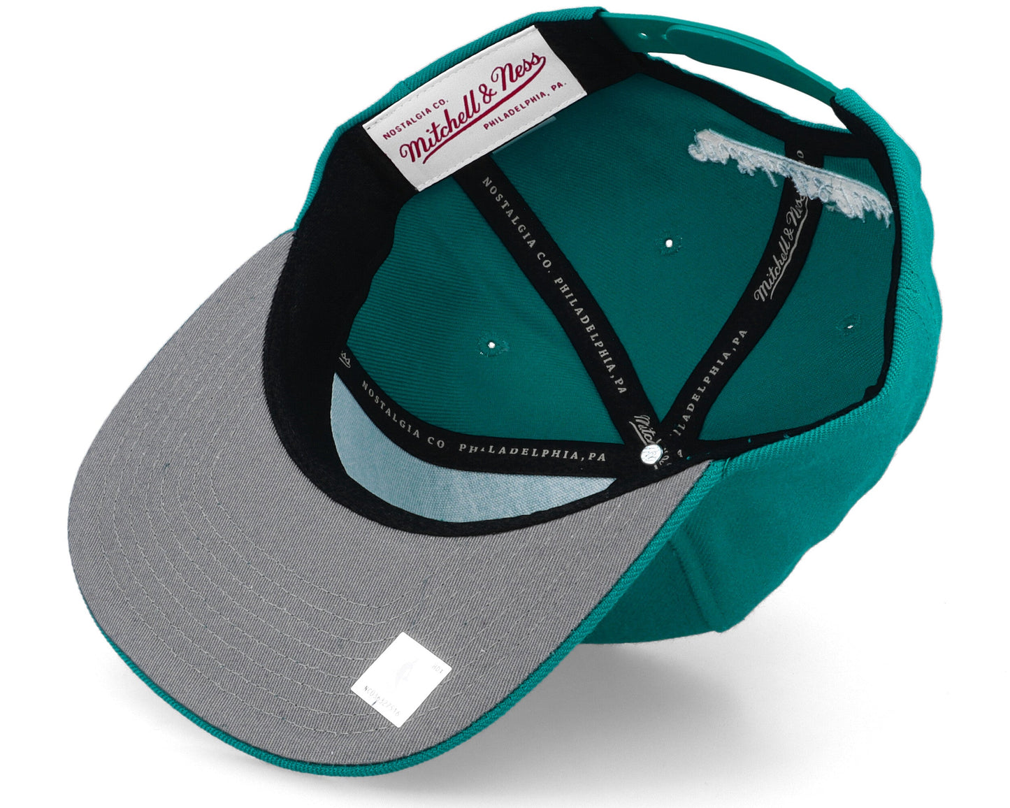 Men's Mitchell & Ness NBA Team Ground 2.0 Snapback Hornets