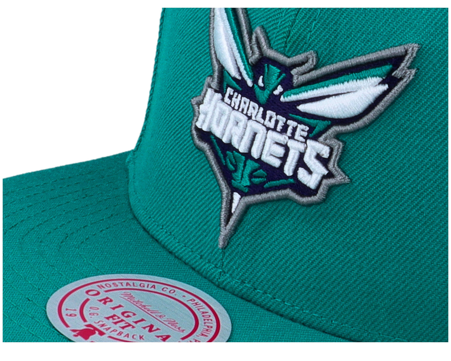 Men's Mitchell & Ness NBA Team Ground 2.0 Snapback Hornets