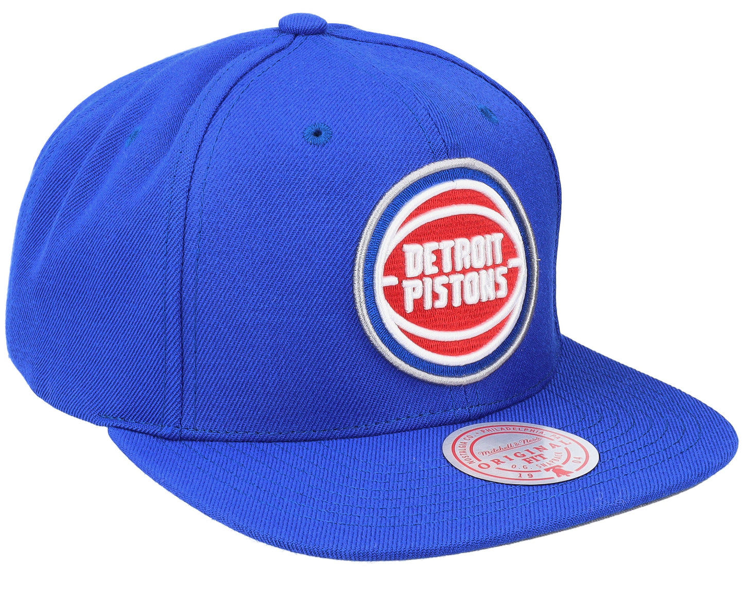 Men's Mitchell & Ness NBA Team Ground 2.0 Snapback Pistons
