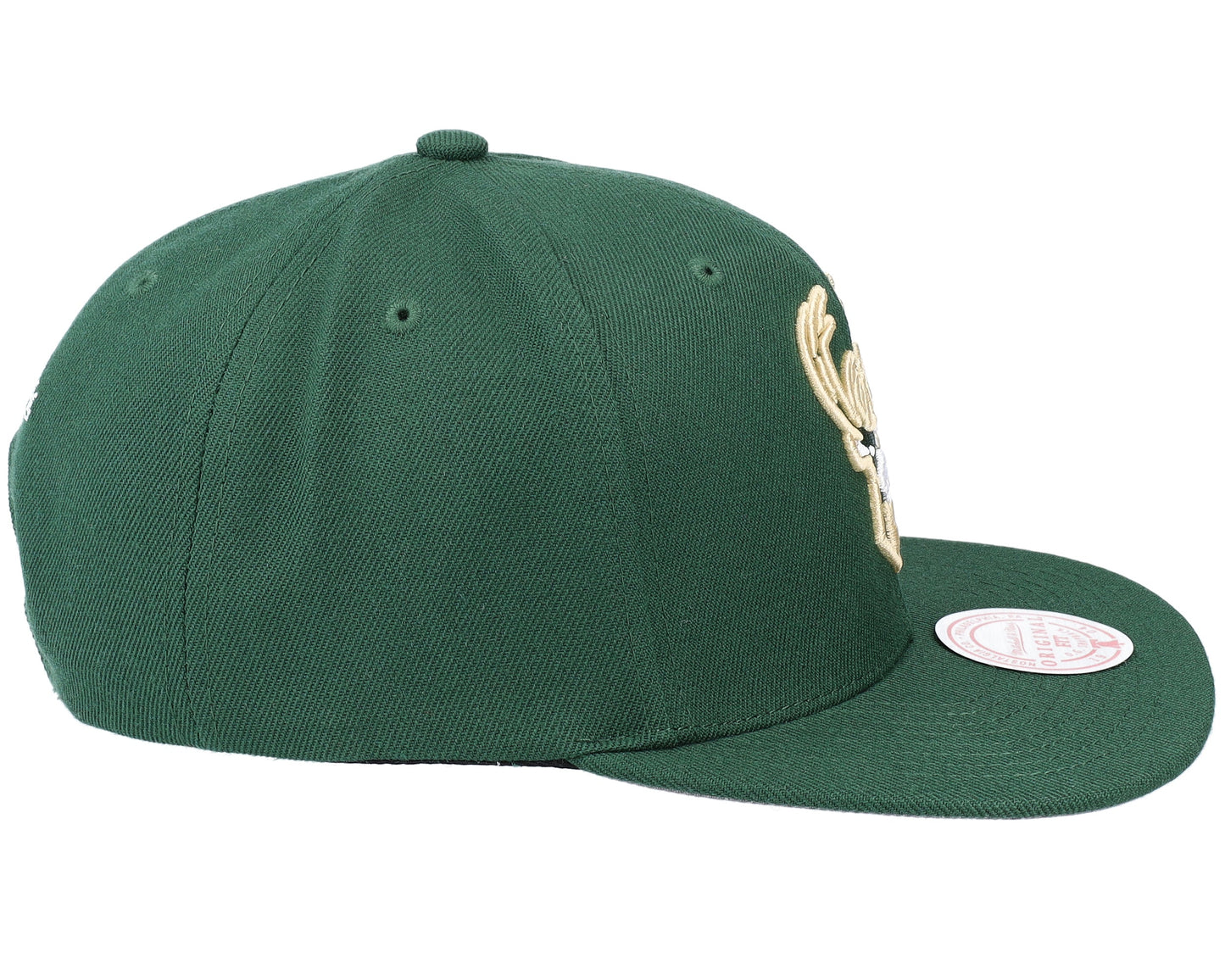 Men's Mitchell & Ness NBA Team Ground 2.0 Snapback Bucks