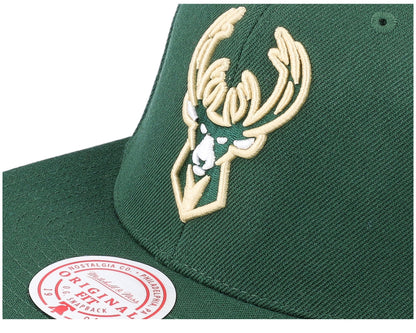 Mitchell & Ness Men's NBA Team Ground 2.0 Snapback Bucks Snapback Caps