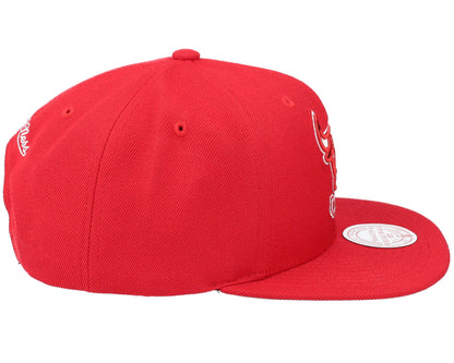 Mitchell & Ness Men's NBA Team Ground 2.0 Snapback Hwc Bulls Snapback Caps