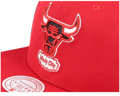 Mitchell & Ness Men's NBA Team Ground 2.0 Snapback Hwc Bulls Snapback Caps