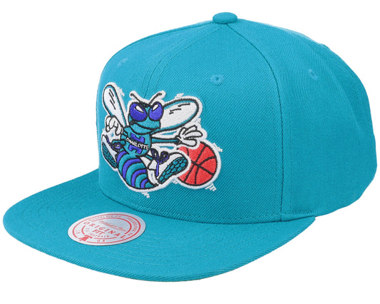 Men's Mitchell & Ness NBA Team Ground 2.0 Snapback Hwc Hornets