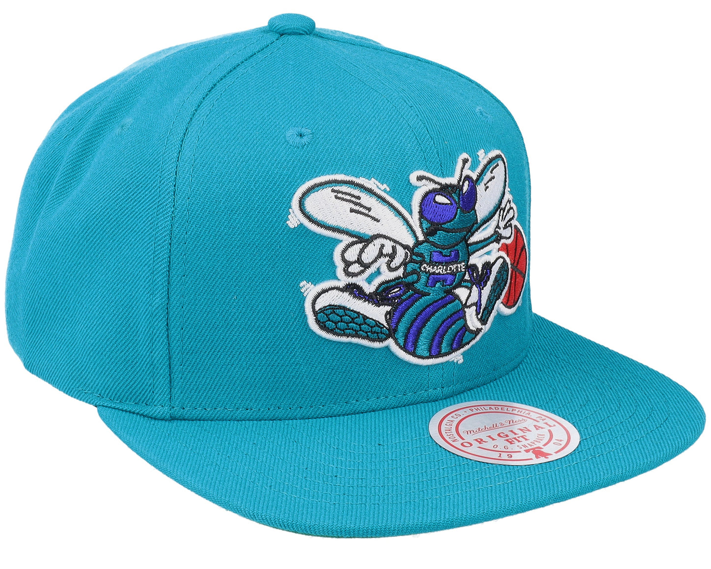 Mitchell & Ness Men's NBA Team Ground 2.0 Snapback Hwc Hornets Snapback Caps